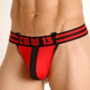 CBU212 Cellblock13 Cyclone Thong Red